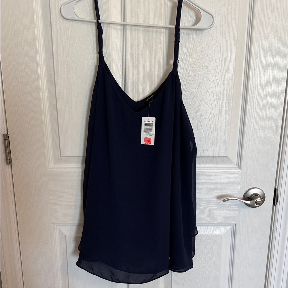 Torrid Navy Blue Camisole Top